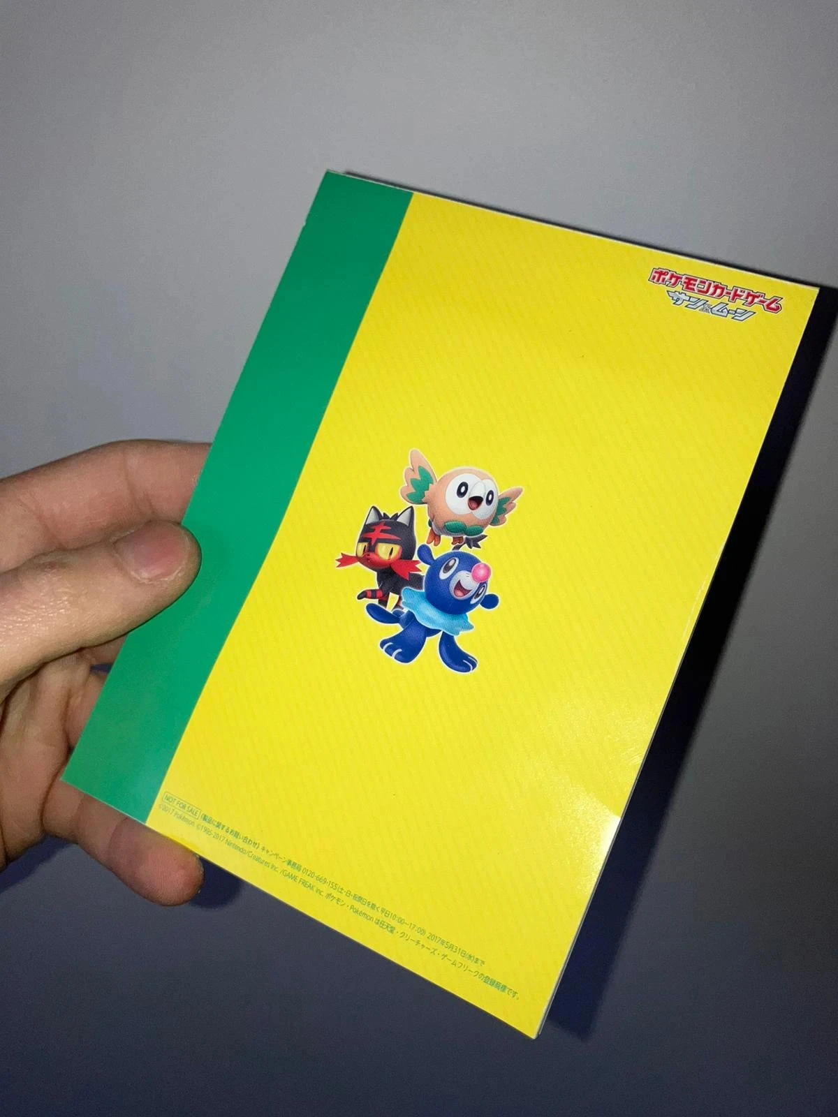 Carnet de note Pikachu - Soleil et lune 2017 – photo 2